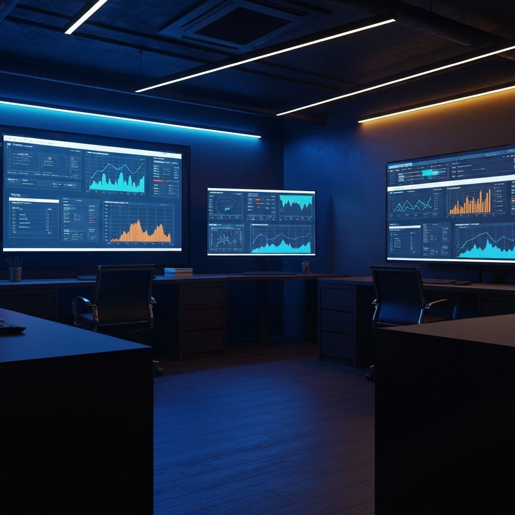 Blitz Industries marketing team office